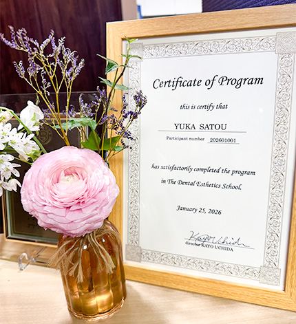 当院ではデンタルエステ専門の歯科衛生士が施術します